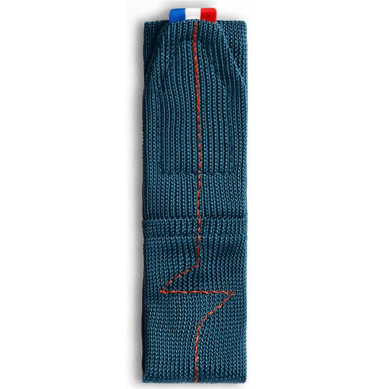 Pochette bleue - poignet