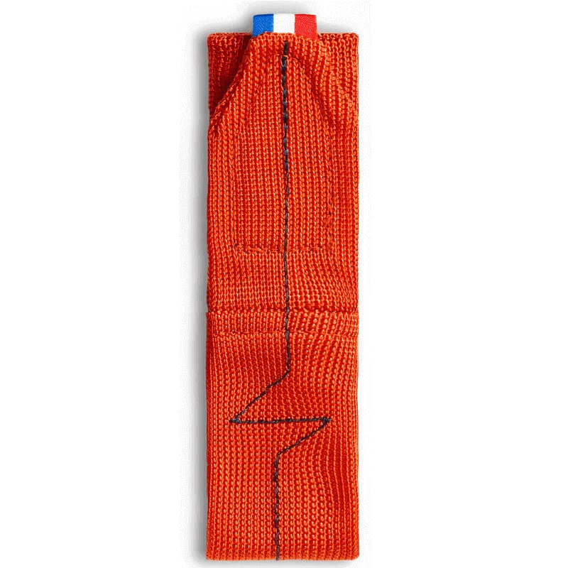 Pochette orange - poignet