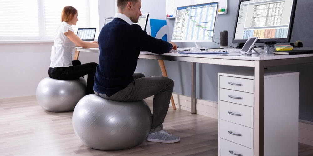 appareils-sport-pour-bureau-ballon