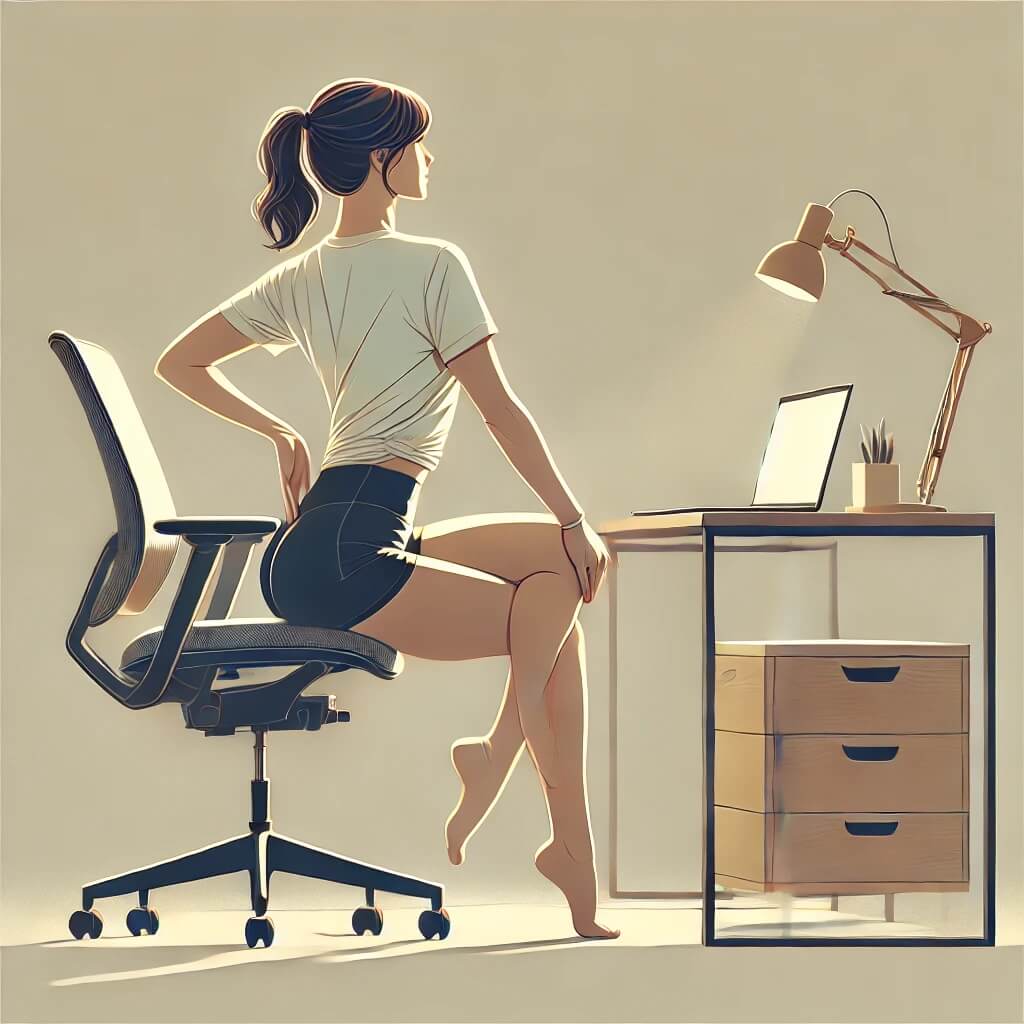 etirement-dos-assis-sur-chaise